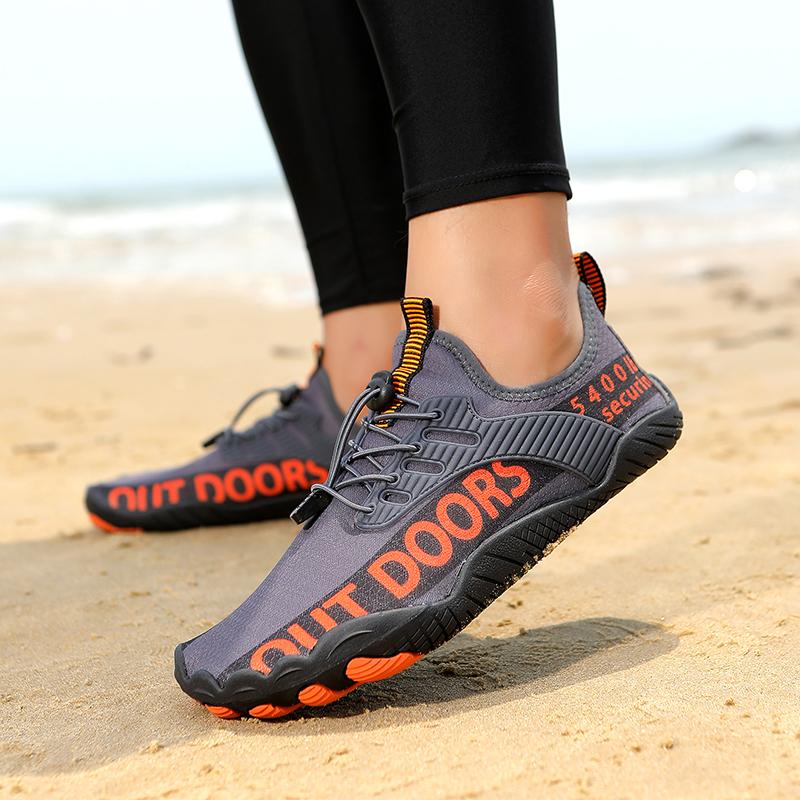 Menn Kvinner Aqua Sko Strand Barfot Vann Sko Hurtigtørkende Svømmesandaler Drenering Oppstrøms Vade Joggesko For Fitness Yoga Dykking Surf Camping Løping