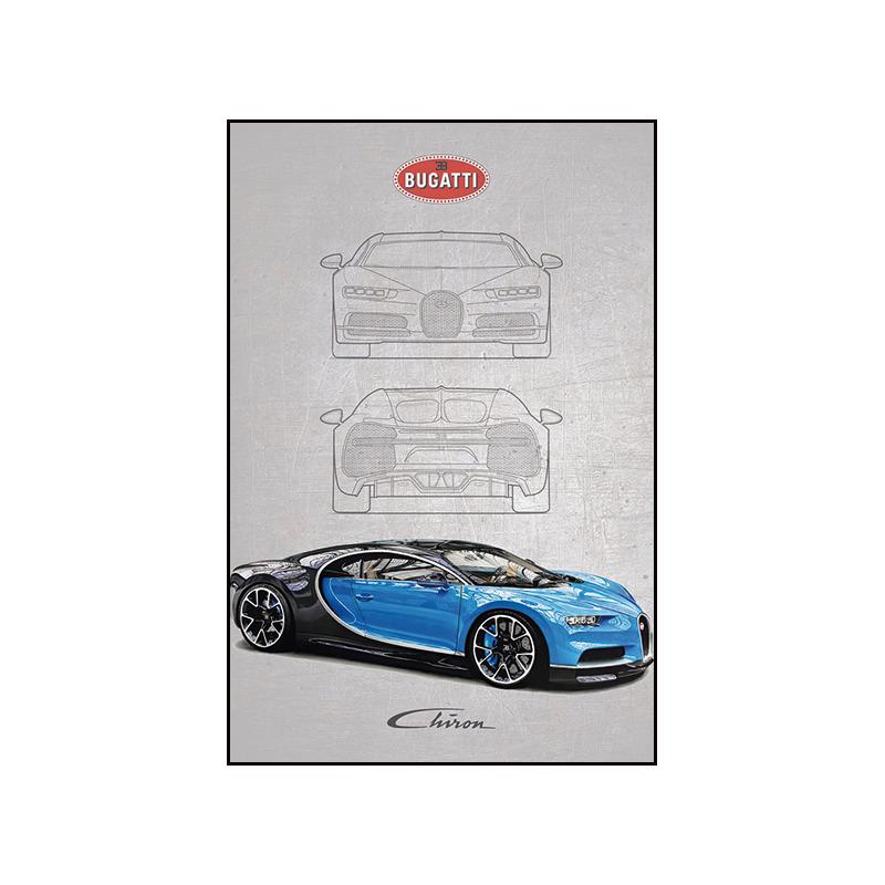 Pittura su Tela Poster a Tema Auto Pittura Decorativa Soggiorno Camera da Letto Stanza E-sport Murale da Corsa Supercar GTR