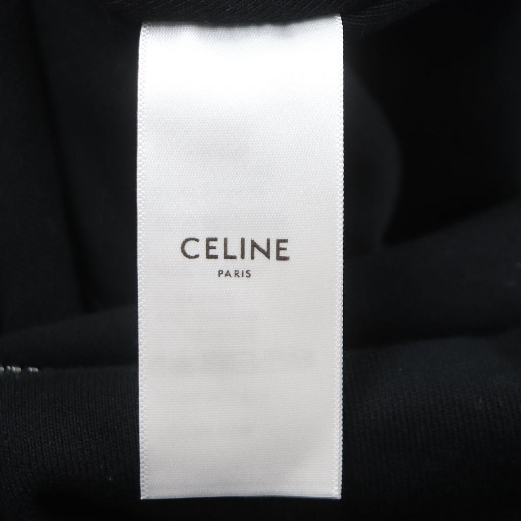 Excellent CELINE Shoulder Bag MEDIUM SWEAT BAG logo print crossbody bag mens Used