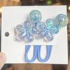 Kristallkaninchen Doppelköpfiges Gummiband Kinderwickel Langes Haarseil Koreanische Version Funkelndes elastisches hochwertiges Kopfseil
