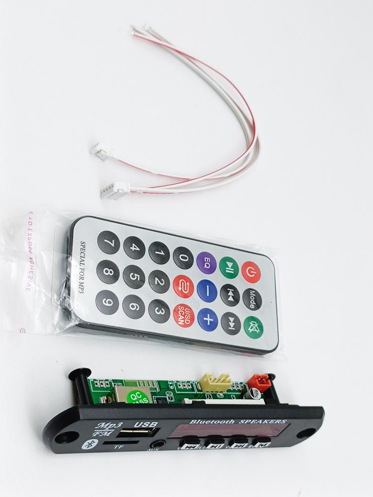 Bluetooth-Enabled DIY FM Radio Kit with Power Indicator and TFT/U Disk Support