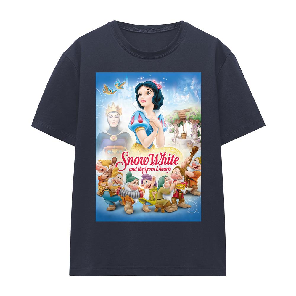 Snow White Womens/Ladies Modern Movie Poster T-Shirt