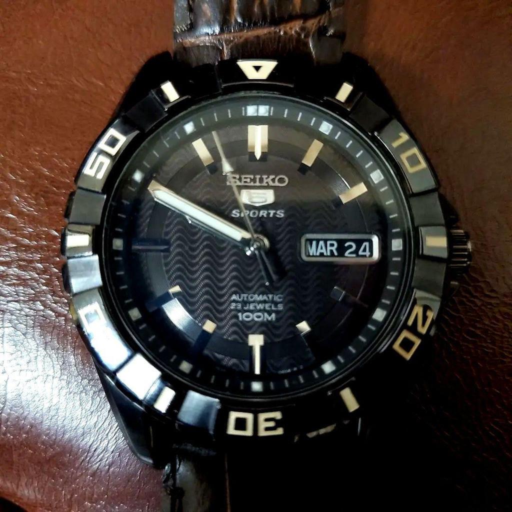 [USED] SEIKO 5 SPORTS Automatic Watch, 100m Water Resistant