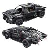 1828PCS Bat Car Building Blocks Technology Supercar Car Model Bricks Set With Light Kids DIY Educational Toys Desktop Deco Gifts