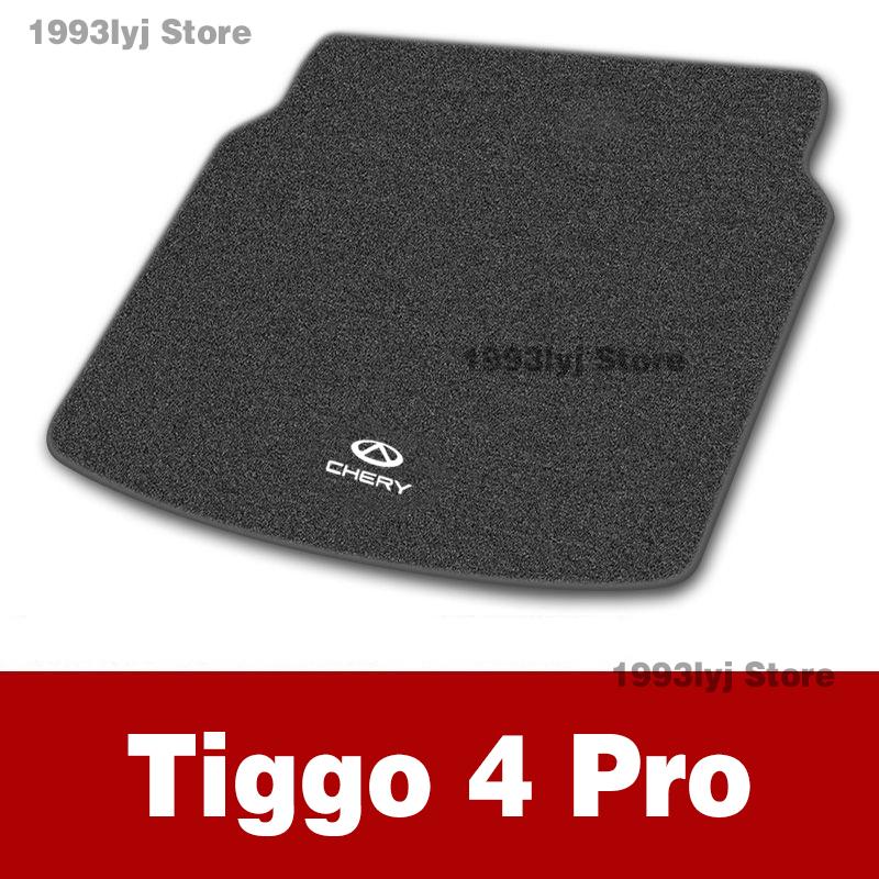 Flannel Car Mats For Chery Tiggo 4 Pro Trunk Mat Mat Accessories All Weather Dustproof Protection Pad
