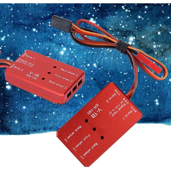 Dilwe JP Hobby ER-150 Alloy Electric Retractable System for Fixed-wing Aircraft RC Accessory(Controller (2S power supply))