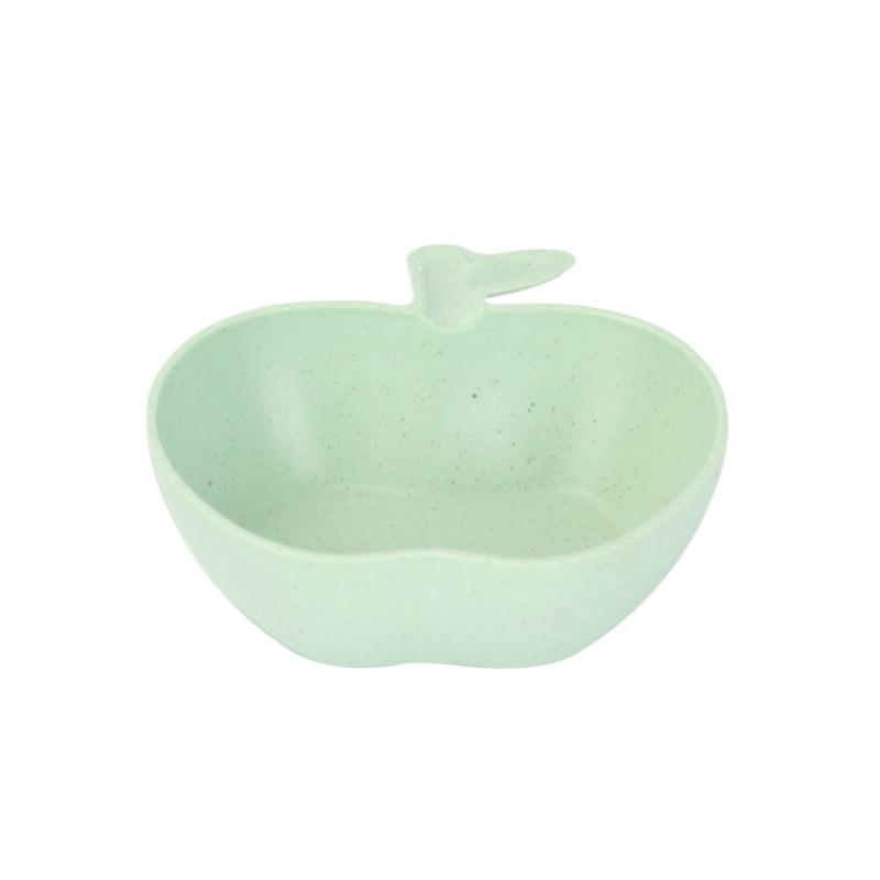 Apple-shaped Baby and Children's Feeding Bowls, Complementary Food Bowls, Sugar Water Bowls, Dessert Bowls, Ice Powder Bowls, and Cereal Bowls