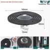 Odor-Proof All-Copper Floor Drain with Anti-Backflow Sealing Cover for Bathrooms