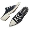 Converse Chuck 70 De Luxe Pointed Mule Comfortable Fit High Heels Women Heels Black A16060C