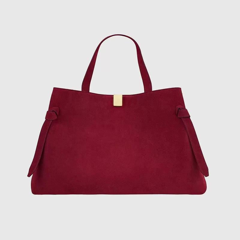 Marken Design Wildleder Mattierte Umhängetasche Retro Luxus High-End Damen Tasche Mode Neu Einfach Vielseitig Große Kapazität Tragetasche