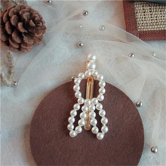 Korea Fashion Pearl Duckbill Clip Hairpin Women Girls Hair Clip Accessories Hair Clamp Claw Barrette Ornaments Hairgrip Headwear