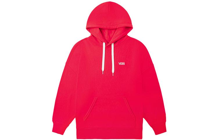 Vans AP GET SKATE On Sweatshirts Women s Rose Red Hooded Moderate Regular VN0A3TYU0HI L