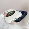 Cute Cartoon Pattern Cream Texture Casing Wavy Edge Soft Silicone Cover Phone Case for Huawei Honor Infinix Tecno iPhone