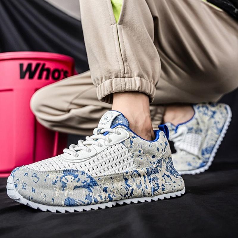 Fashion Summer Sneaker Men Women Designer Cover Bottom Board Shoes Fashion Casual Mesh Leather Breathable Sport Shoes Men Running Shoes