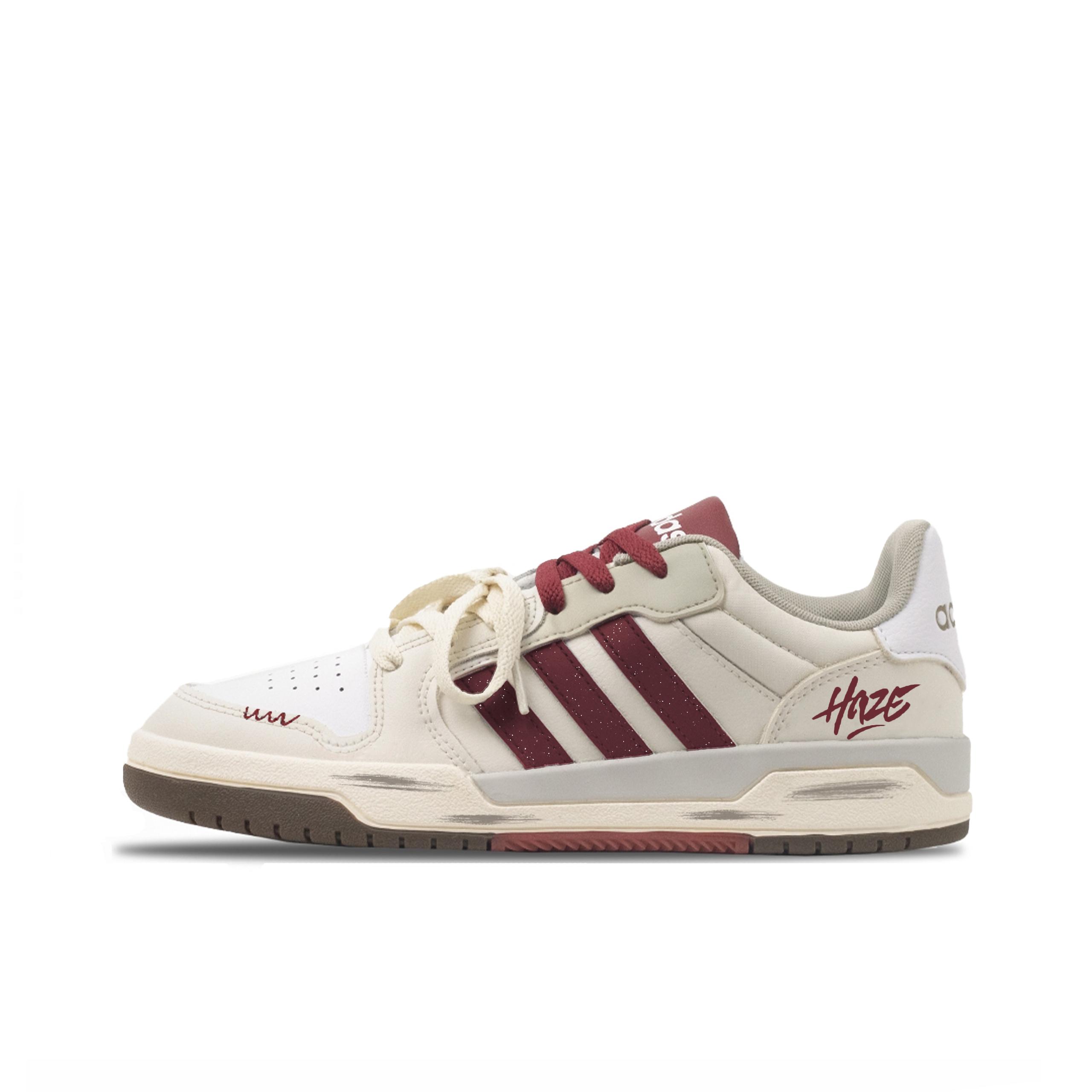 Adidas Neo Entrap Smoke And Mountain Dream Synthetic Leather Abrasion Resistant Slip Resistant FW3462 (Team633-) 36