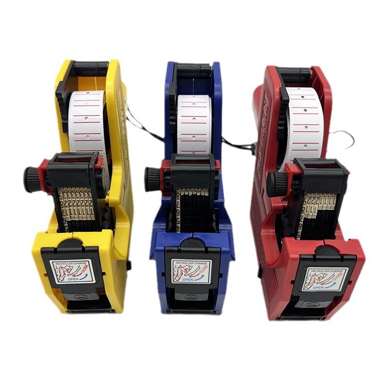 Single Row Price Labeler with Manual Gun and Currency Labels