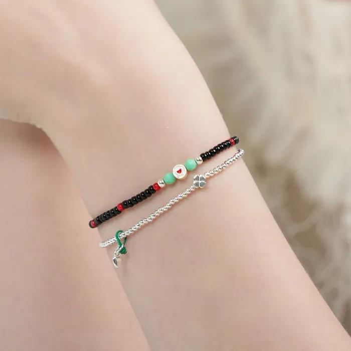 Mini Motif Silverball Bracelet 2mm