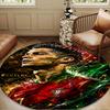 Cristiano Ronaldo  Round mat, Anti-slip Circle Carpet Chair rug For livingroom,Bedroom, doormat home decor Gift Christmas Gifts