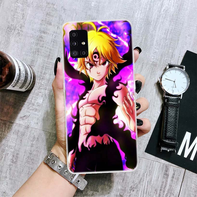 

Чехол для телефона «Семь смертных грехов Meliodas» для Samsung Galaxy A12 A22 A32 A42 A52 A72 A51 A71 5G A41 A31 A21 A02S M12 M21 M31 M30S Samsung A12 5G