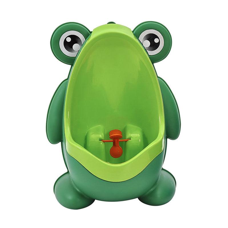 Children Baby Boy Wall-Mounted Hook Frog Potty Toilet Training Frog Stand Vertical Urinal Penico Pee Infant Toddler Bathroom Fr