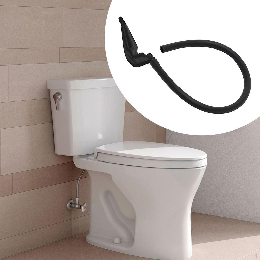 Easy Install Toilet Accessories with Refill Tube And Clip Parts