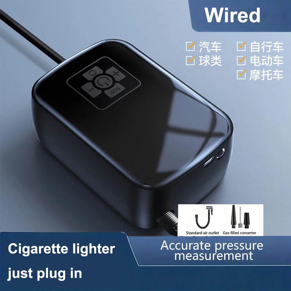 

Портативный автомобильный воздушный насос беспроводной интеллектуальный цифровой дисплей шинные газовые машины автомобильный воздушный компрессор электрический насос для накачивания шин