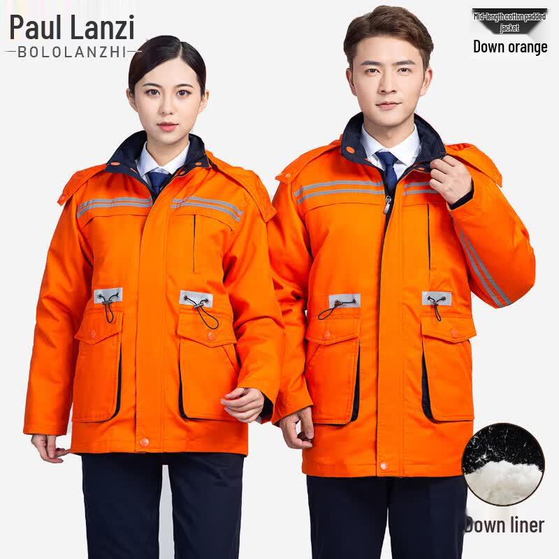 Men s Winter Heavy-Duty Padded Work Jacket 185