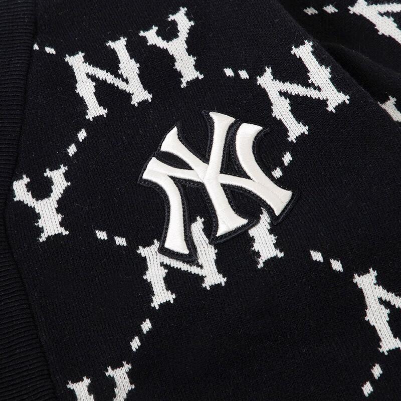 New MLB Sweaters Unisex Black 3AKCM0531-50BKS