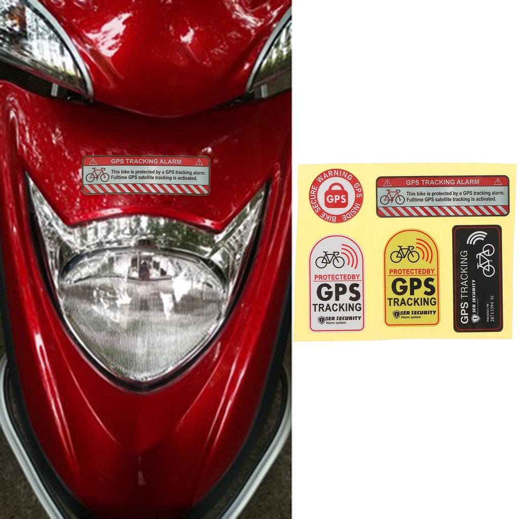 Strong Adhesive Paster Car Security Warning Sticker Car Theft Deterrents Sticker for Various Car Owners