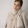 Bb De Soli De Two Tone Muffler   Beige