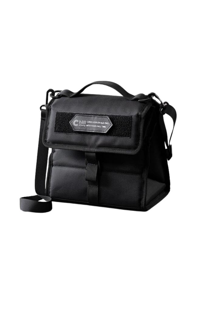 ChillCamping Soft Lunch Perfect for and Bento Boxes Cooler, Bag, Waterproof, Foldable, Golf, (Black)