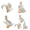 1/3Pcs Duck Pendant Hanging Over Flower Pots Resin Sculpture Outdoor Indoor Figurine Farmhouse Patio Balcony Decoration