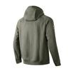Li Ning Logo Print Hooded Loose Zipper Cardigan Sweatshirt Unisex Sweatshirt Dark-Gray AWDU537-2