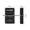 FUYALIN ENEL3E Battery Charger for Nikon D90/D80/D90s/D700/D300