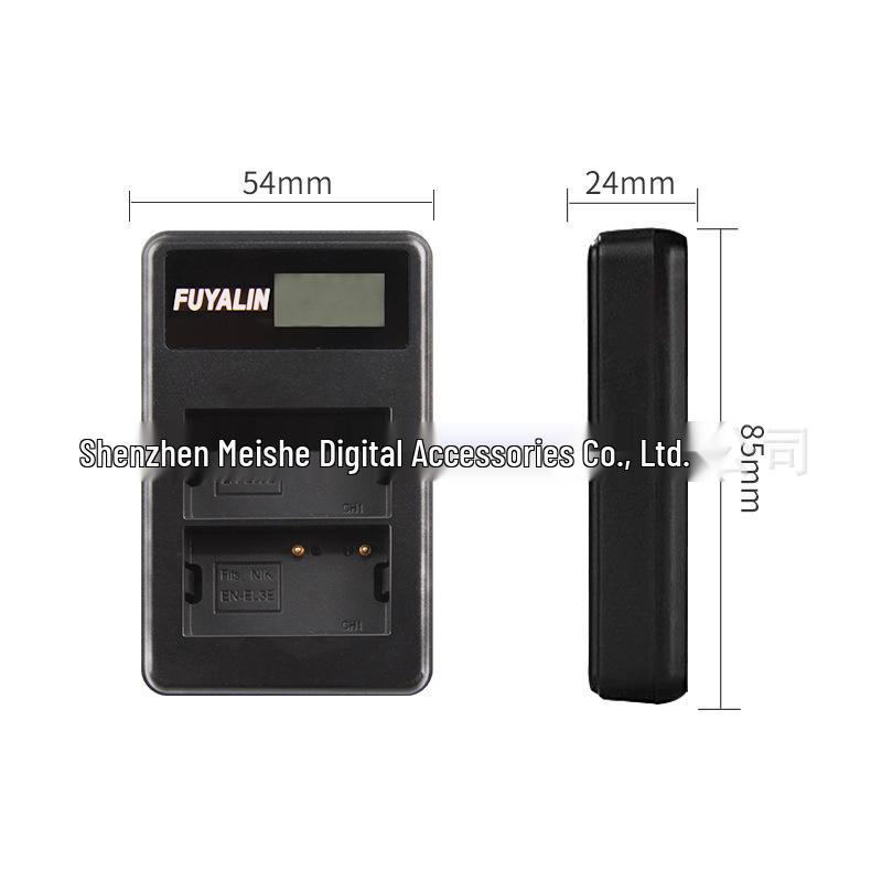 FUYALIN ENEL3E Battery Charger for Nikon D90/D80/D90s/D700/D300