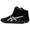 ASICS Aggressor 5 Black White Professional Wrestling Training Shoes 1081A048-001