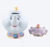 Disney Resort Exclusive and the Potts Teapot "Beauty Beast" Mrs.