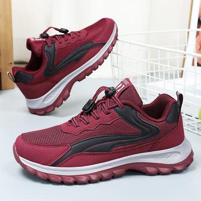 Shoes Men's Autumn New Walking Shoes Men's and Women's Breathable Casual Shoes Large Size Hiking Shoes Platform Single Shoes