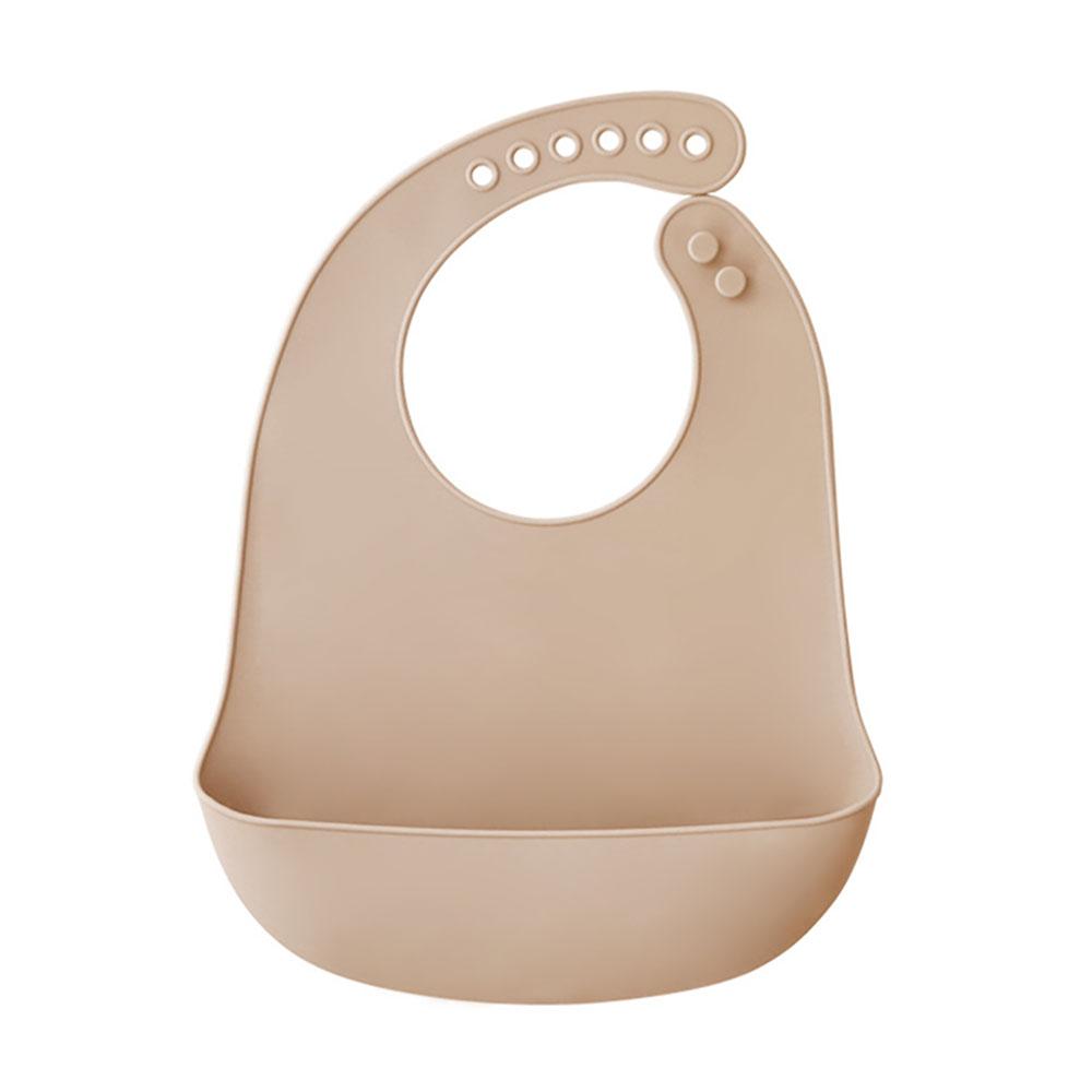 Silicone World Waterproof Silicone Bibs Baby Kids Stuff Kids Bib Aprons Girl Boy Adjustable Soft Silicone Bib Baby Feeding Stuff
