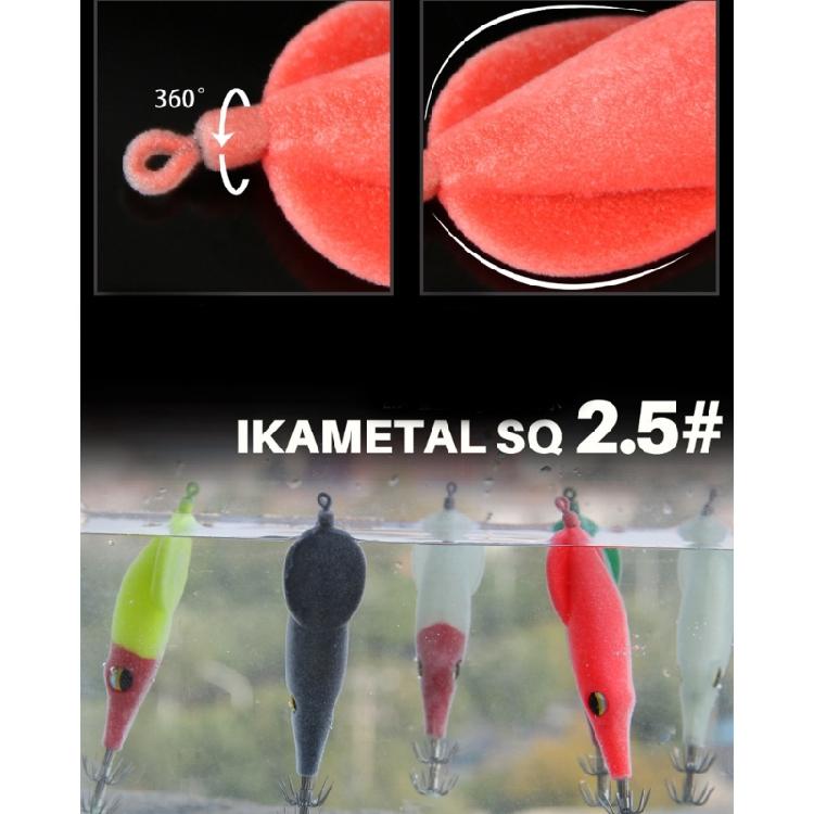 Round Belly Fishing Squid Jig Lures Jig Squid Fishing Lures Baits Freshwater Saltwater Fishing Jig Hard Octopuses Hook