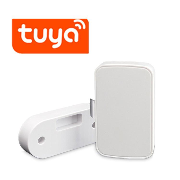 Tuya Keyless Drawer File Safe Smart Lock Security Electronic Fingerprint Cabinet Door Drawer Lock Candado Inteligente Smartlock