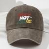 Fashionable letter printed baseball cap for daily leisure activities, suitable for outdoor travel equipment for men and women
