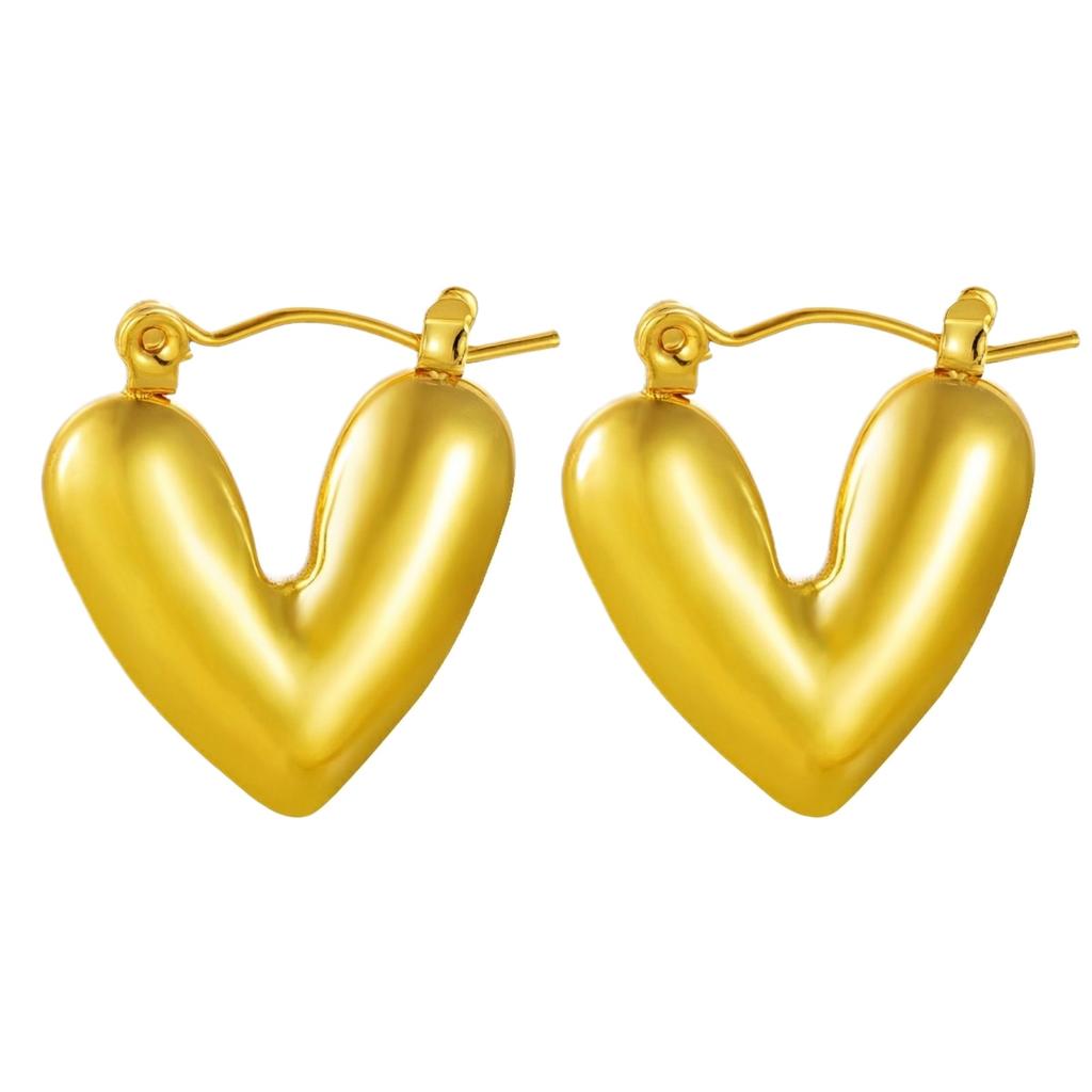 Boucles d'Oreilles en Acier Inoxydable pour Femmes Vintage Luxe Élégant Bijoux en Acier Titane