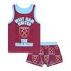 Boys Crest Top & Shorts Set