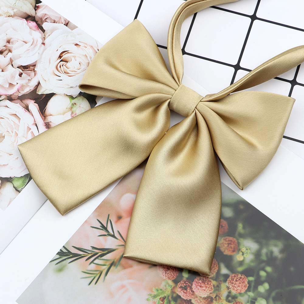 Perfect Match Colorful Women‘S Shirts Bowtie Ladies Girl School Wedding Party Bowknot Pink Bule Black Classic Butterfly Knot Suits Accessories