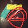 Creative Stationery Large Capacity Canvas Monster Zipper Pencil Case Women Makeup Bag Wallet