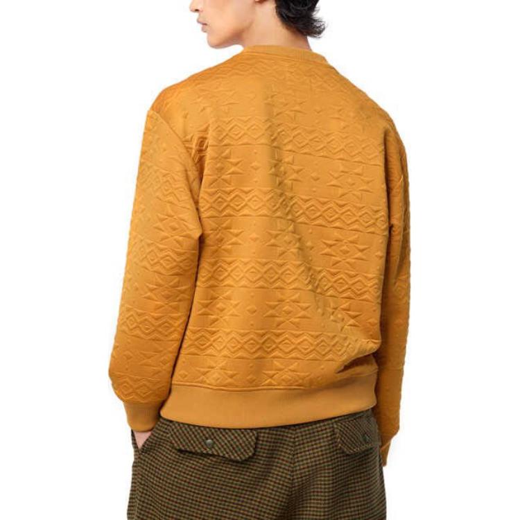 Timberland Tokyo Design Collective Solid Outdoor Casual Sport Jacquard Long Sleeve Sweatshirt Unisex sweatshirt Wheat TB0A6FW37631
