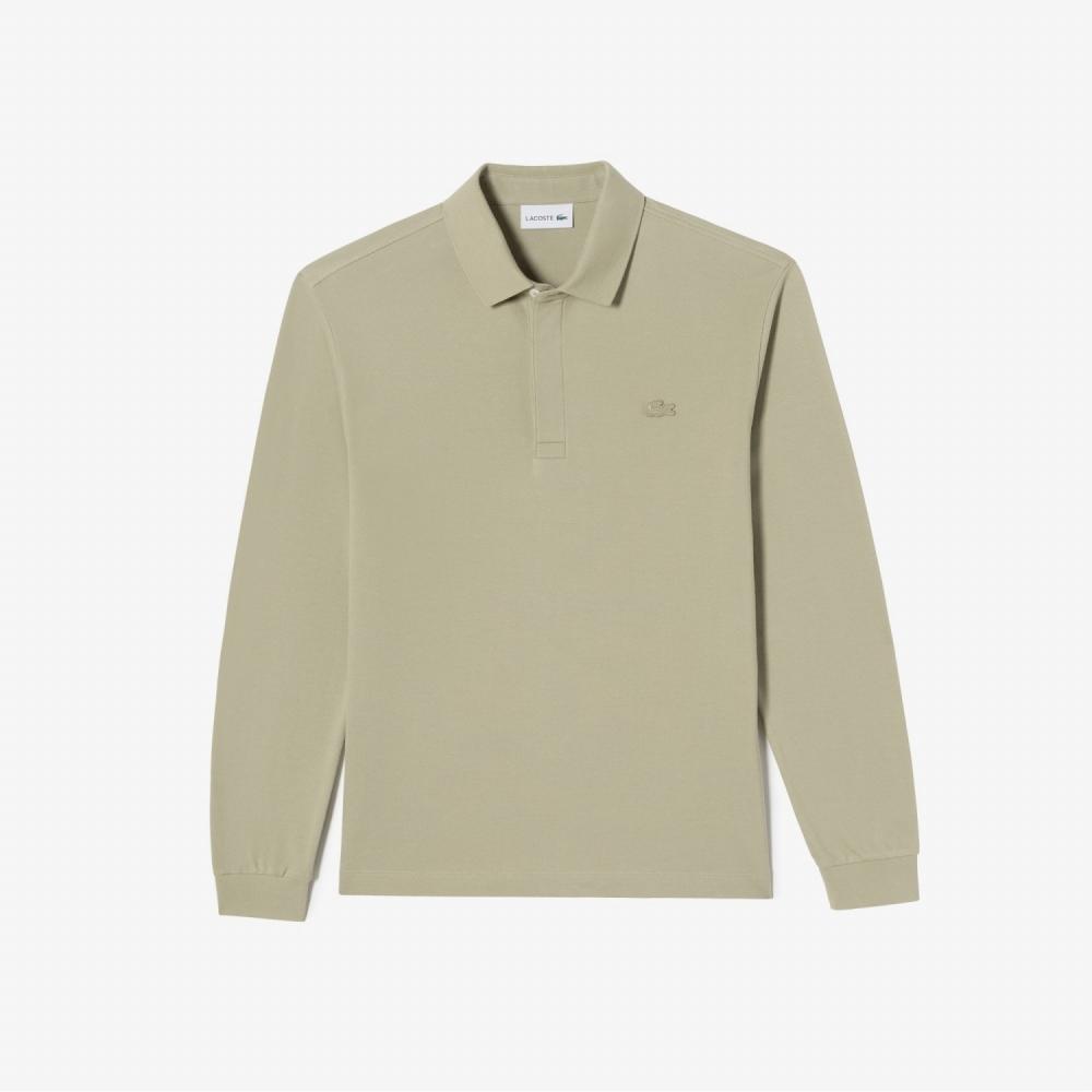 

Мужская рубашка-поло с длинными рукавами LACOSTE PARIS PH248E 53N CB8