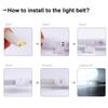 220V 110V LED Strip Power Plug Flexible Supply Plug With Switch  for LED Strip Light