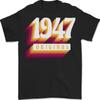 Retro 78th Birthday Original 1947 Men's 100% Cotton T-Shirt